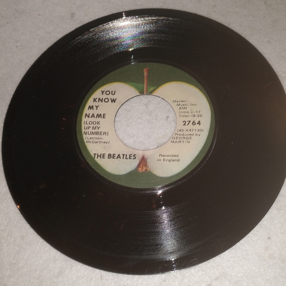 THE BEATLES Let It Be / You Know My Name 45 RPM (Apple 2764) Good Christmas Gift - Picture 7 of 7